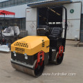 Powerful Vibratory Double Drum 1.5 Ton Roller With Diesel Engine